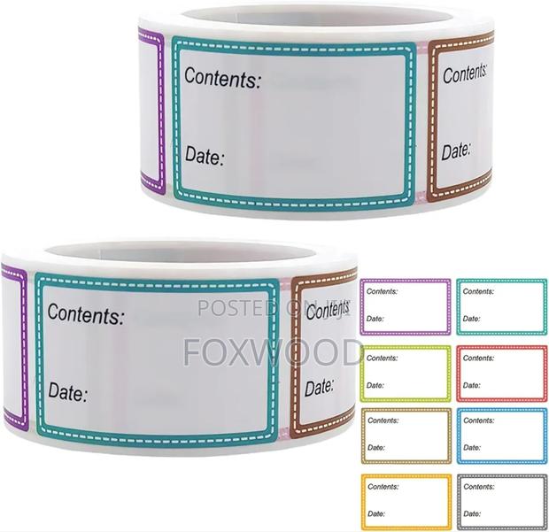 Freezer /Refrigeration Labels - main view