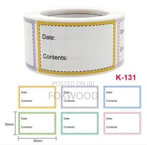 Freezer /Refrigeration Labels