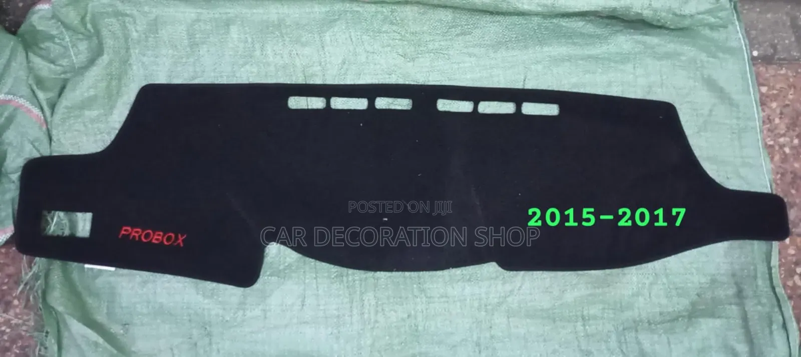 Probox Car Models Branded Black Dashboard Covers