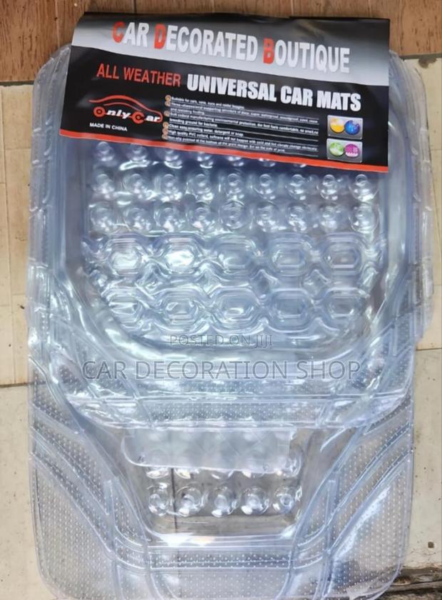 Clear Car Floor All Weather Mud/Dust Mats - thumbnail 2