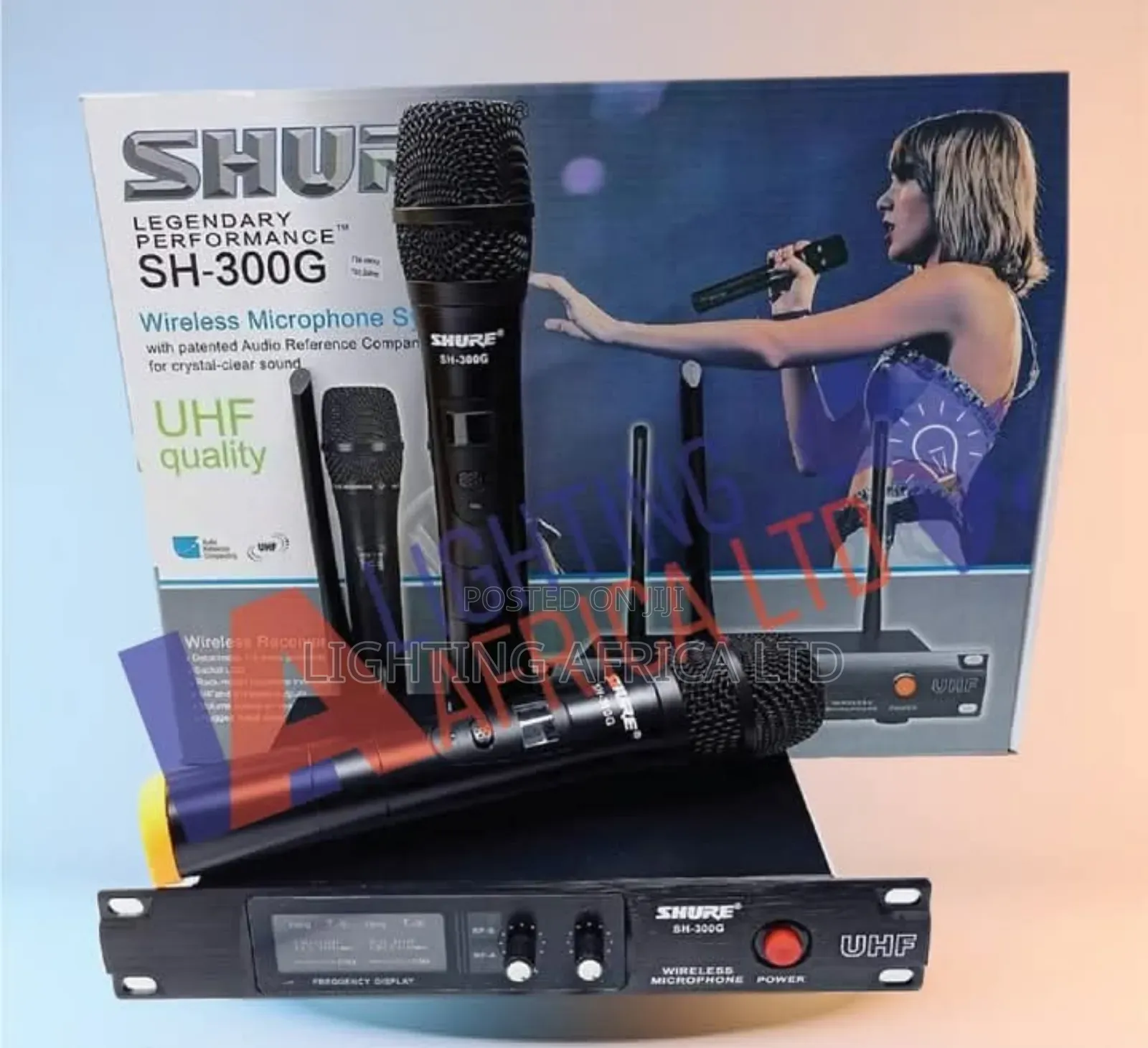 Shure Wireless 200m Frequency Microphone