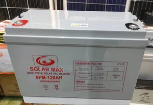 Heavy Duty 120ah Solar Battery (Gel) Suitable for 200w - 150w Solar