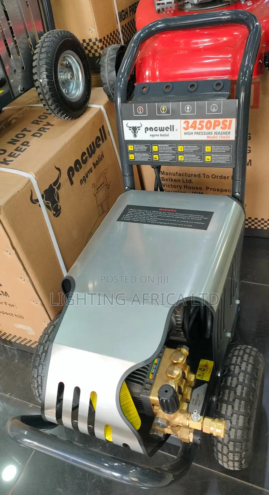 Packwell 3450 Psi Electric Commercial Carwash Machine