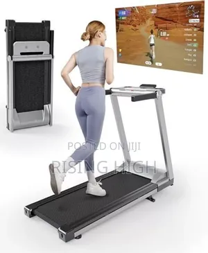 Led Touchscreen Treadmill, Foldable, 120 Kg Max