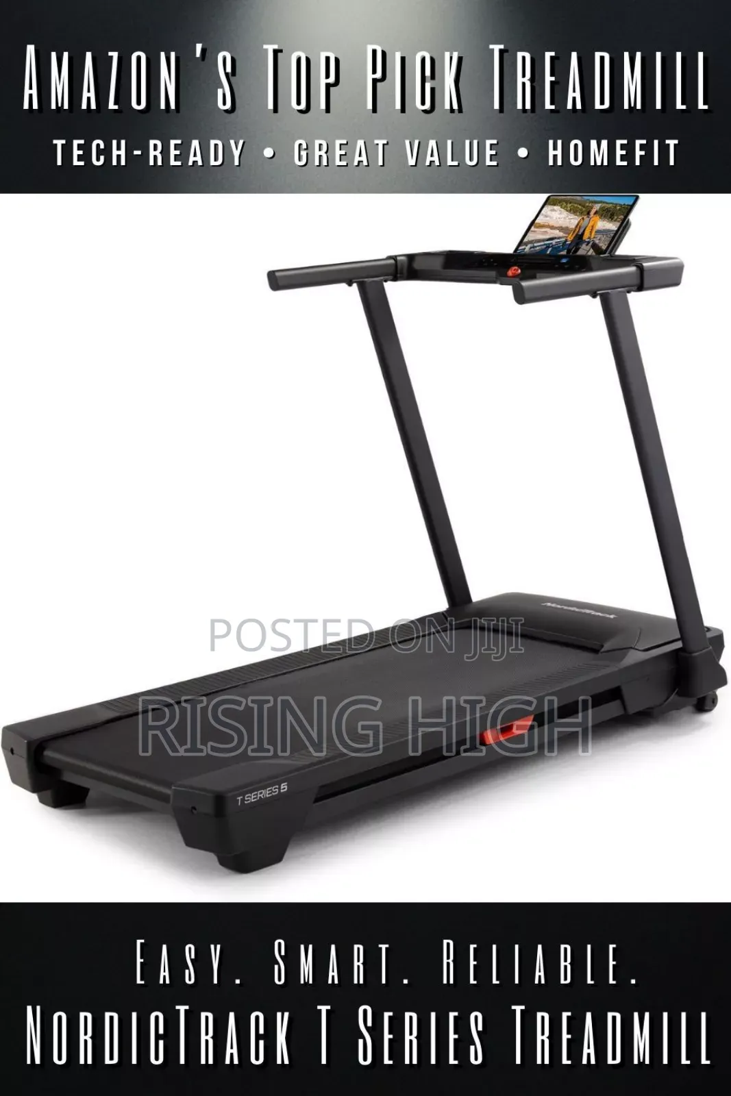 Foldable Treadmill With Touch Screen Bluetooth