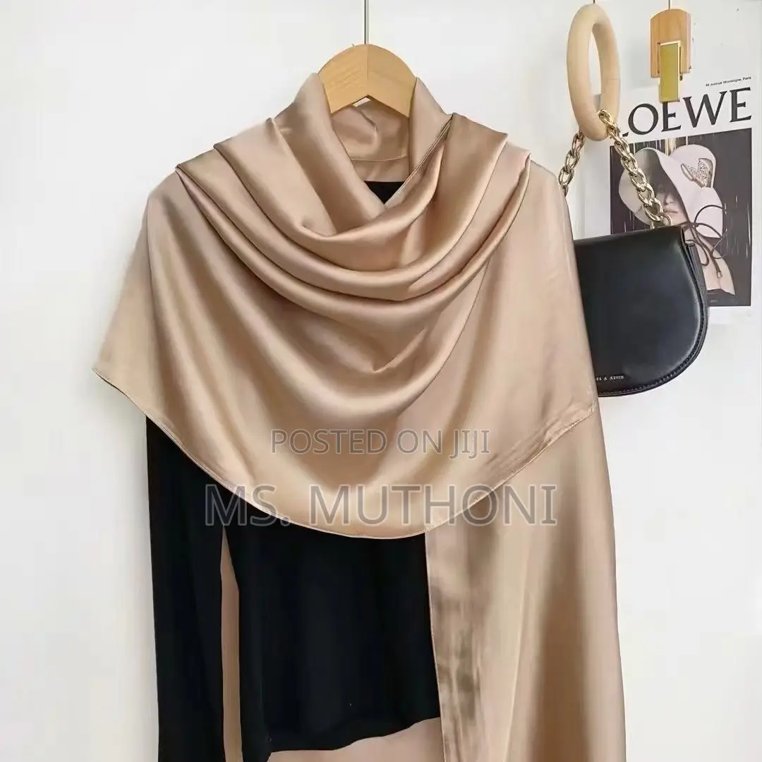 Beautiful Silky Plain Scarfs Measurements:180cm by 90cm
