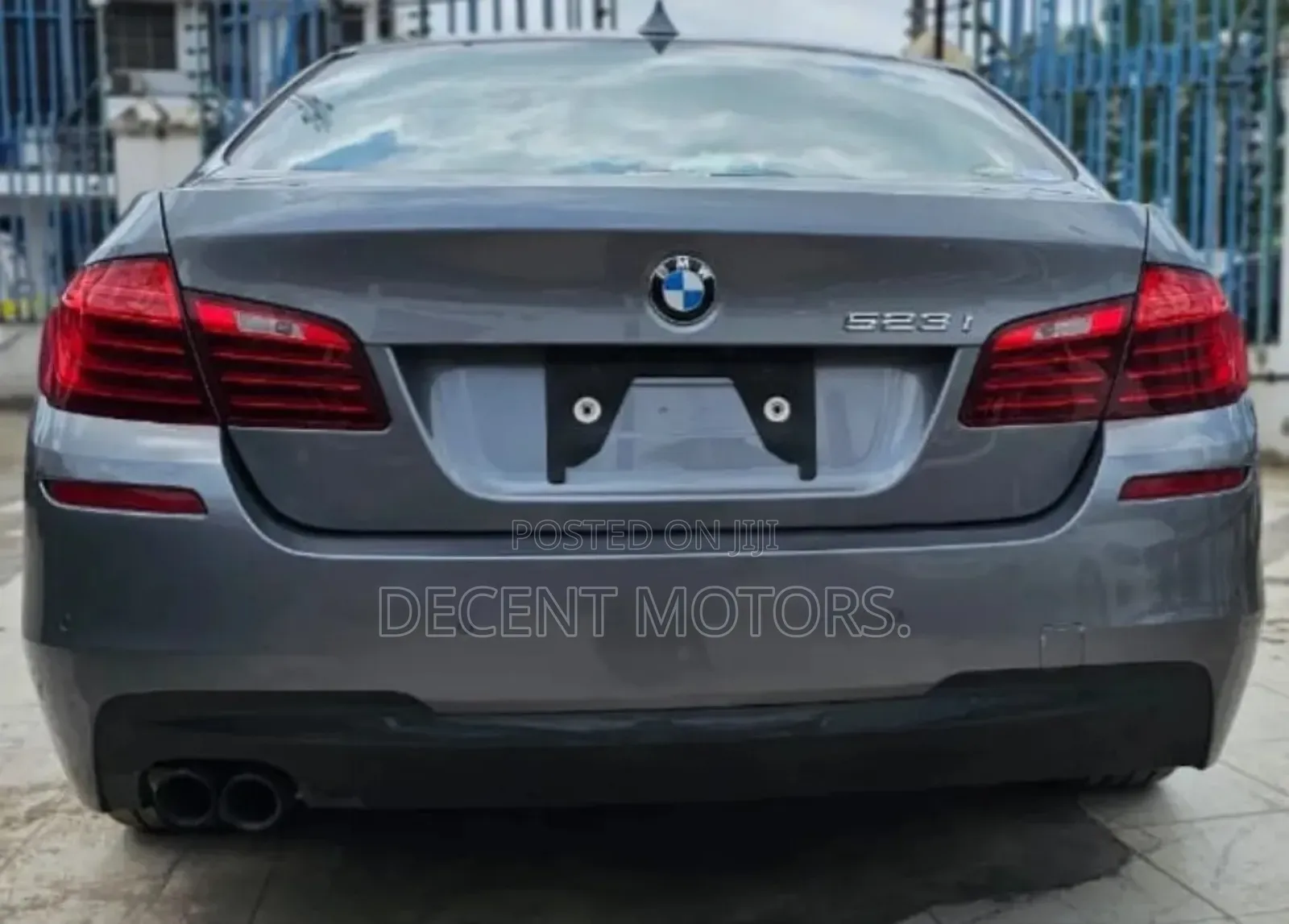 BMW 523i 2018 Gray