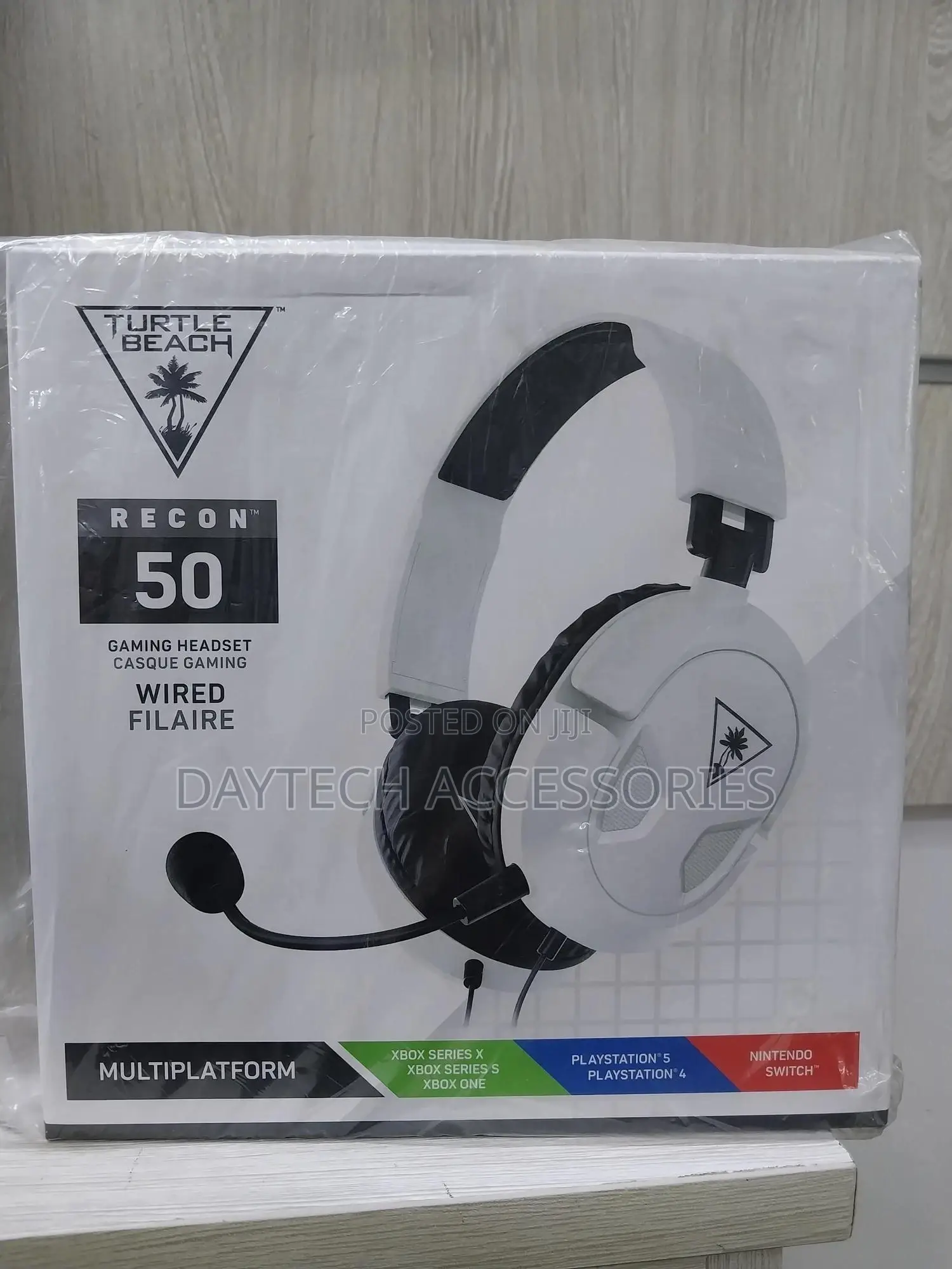 Turtlebeach Headphones Recon 50 Black White - Headphones