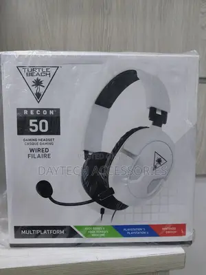 Turtlebeach Headphones Recon 50 Black White - Headphones
