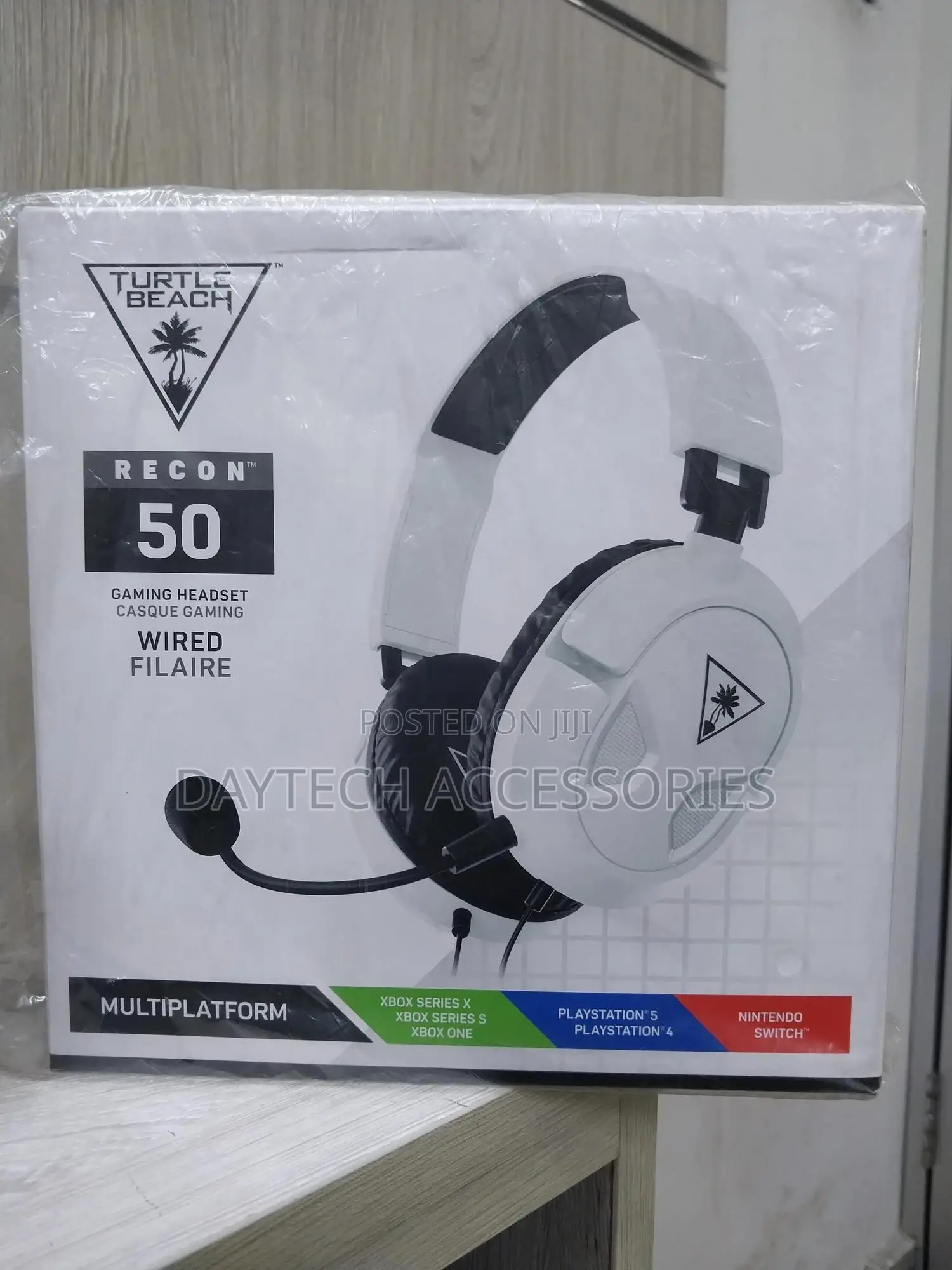 Turtlebeach Headphones Recon 50 Black White - Headphones