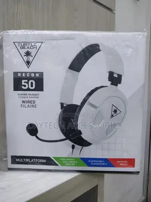 Turtlebeach Headphones Recon 50 Black White - Headphones