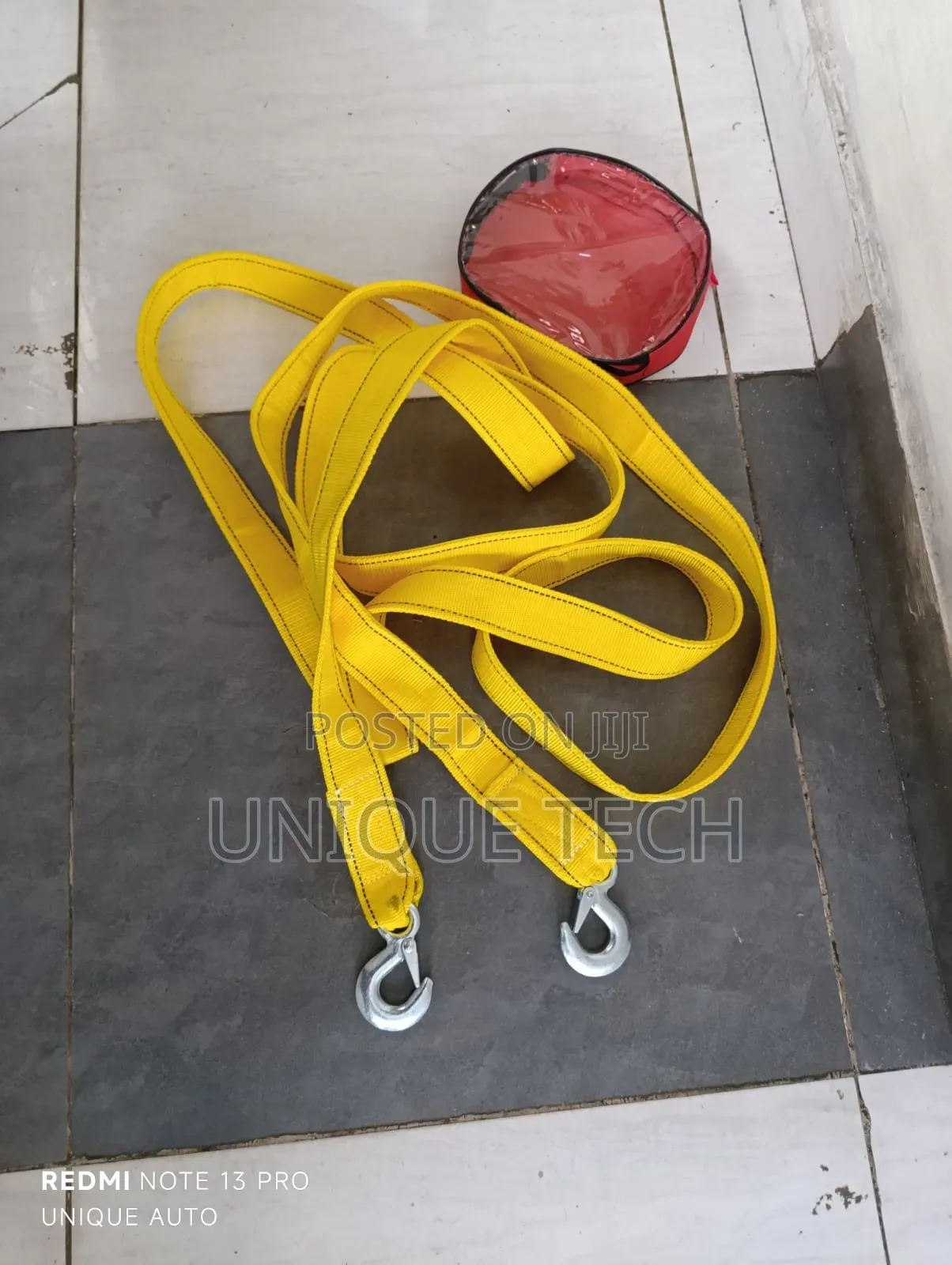 Heavy Duty 5m Towing Rope With Hooks