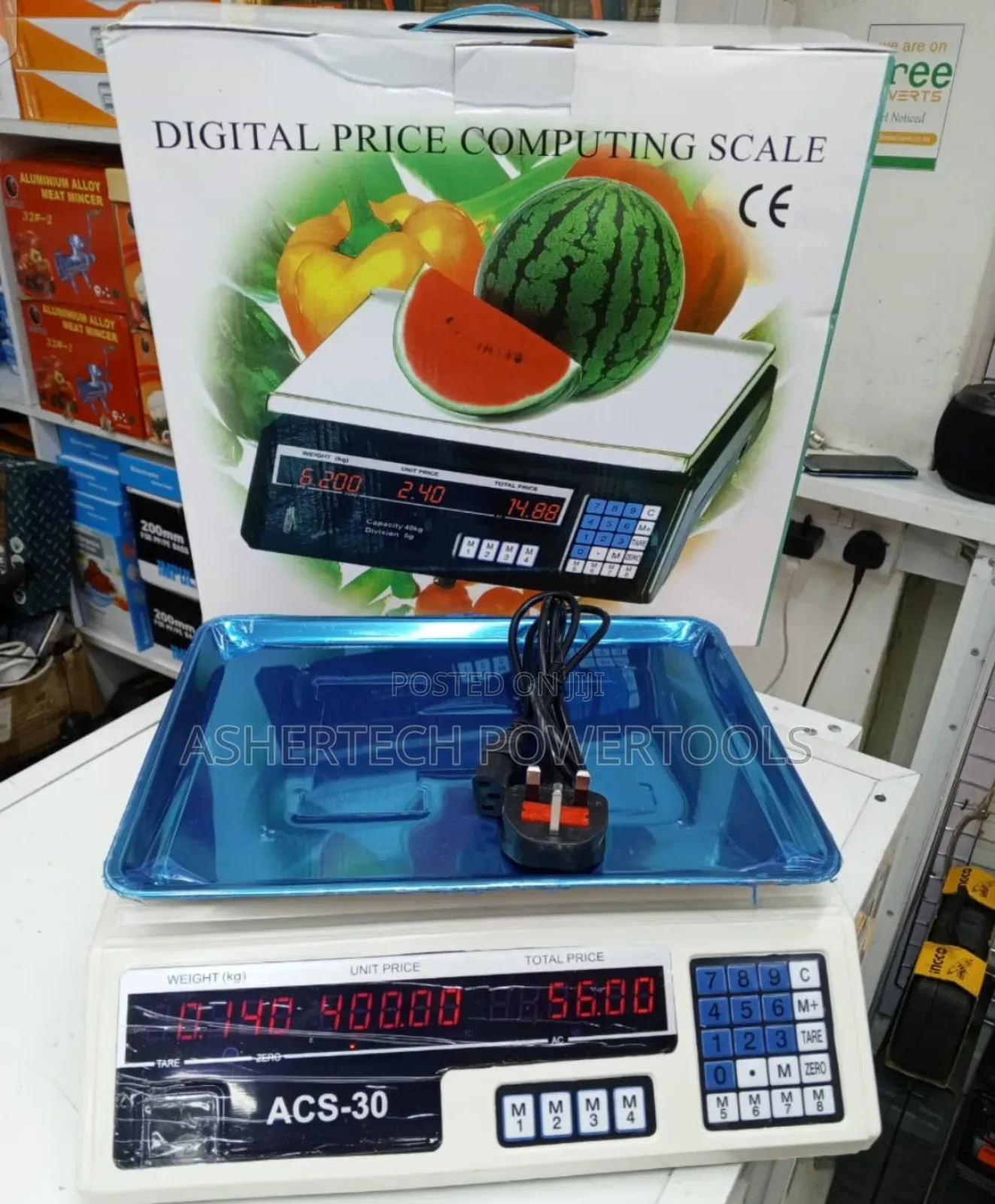 Scale Flat 30kgs