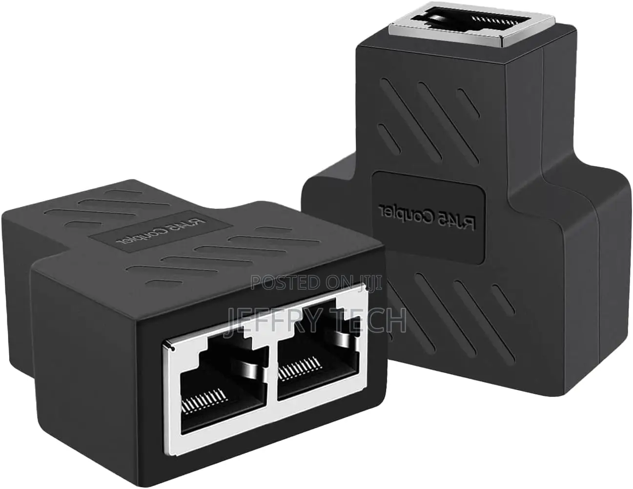 Rj45 Ethernet Splitter Adapter, 1 to 2 Ethernet Extender 2 P