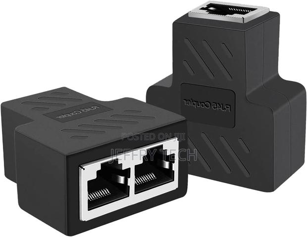 Rj45 Ethernet Splitter Adapter, 1 to 2 Ethernet Extender 2 P - main view