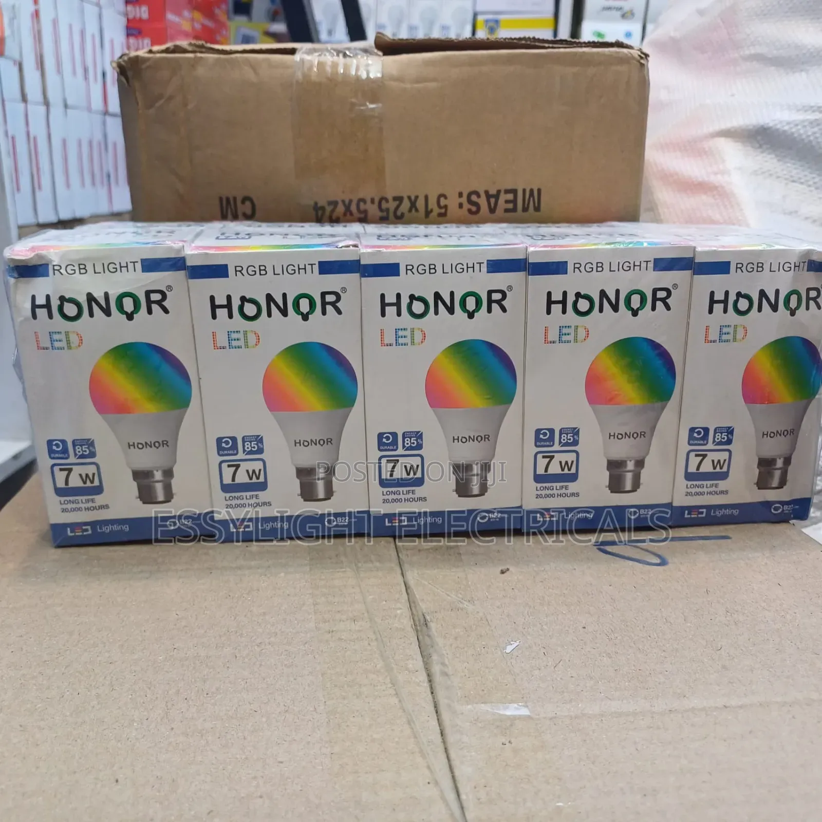 Multi Coloured Bulbs