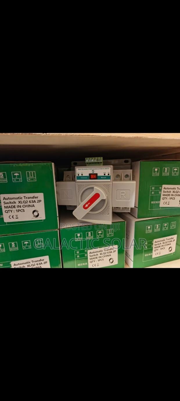 Single Phase Automatic Transfer Switch (Ats) 63amp 2p - main view