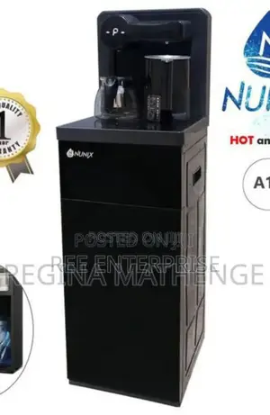 Black Nunix A1c Bottom Load Hot and Cold Water Dispenser