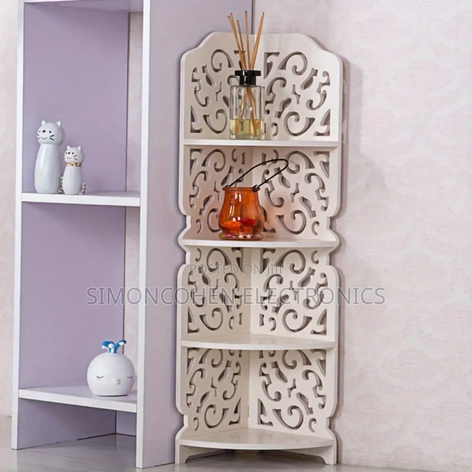 4 Layer Corner Shelf Organizer