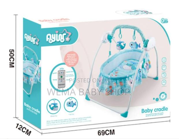 Remote Control Electric Baby Swing/Cradle - thumbnail 3