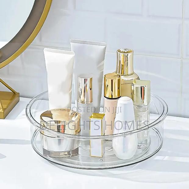 Acrylic Multipurpose Rotating Organizer_nj