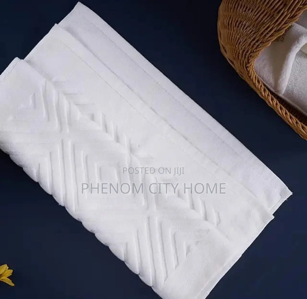 Pure Cotton Heavy Bathmats Available