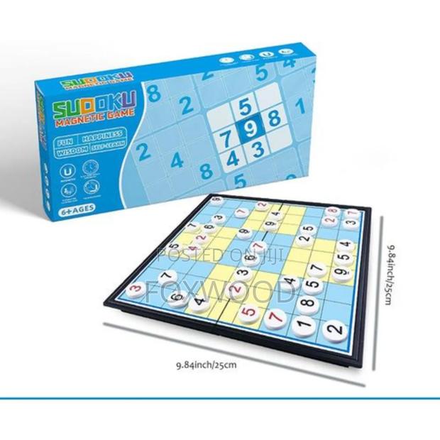 A Magnetic Sudoku Game. Sudoku - main view