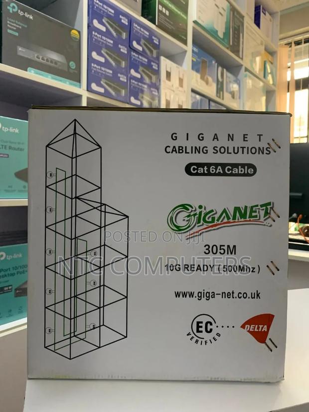 Giganet Cat 6a Indoor Cable 305m