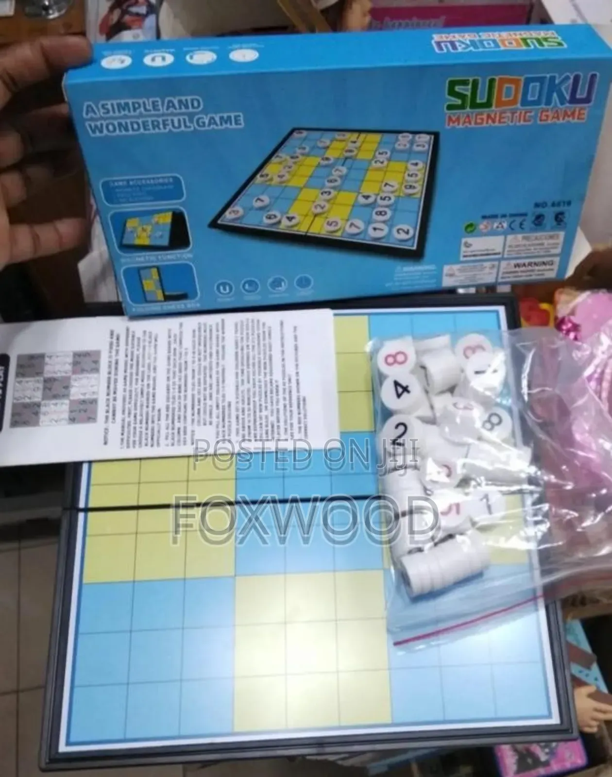 A Magnetic Sudoku Game. Sudoku