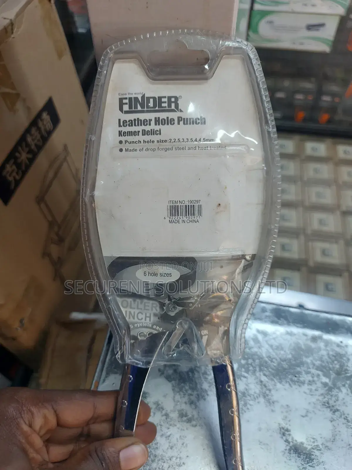 Finder Leather Hole Punch