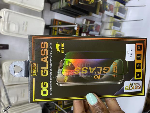 Unbreak Og Glass Screen Protector for iPhone 16 Pro - main view