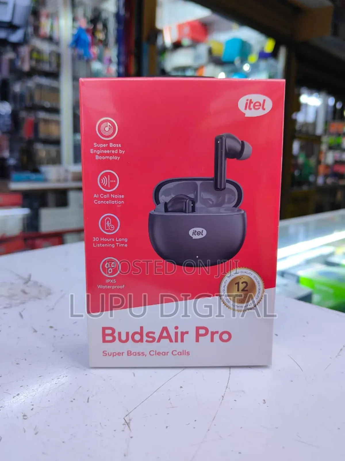 Itel Airpods
Budsair Pro