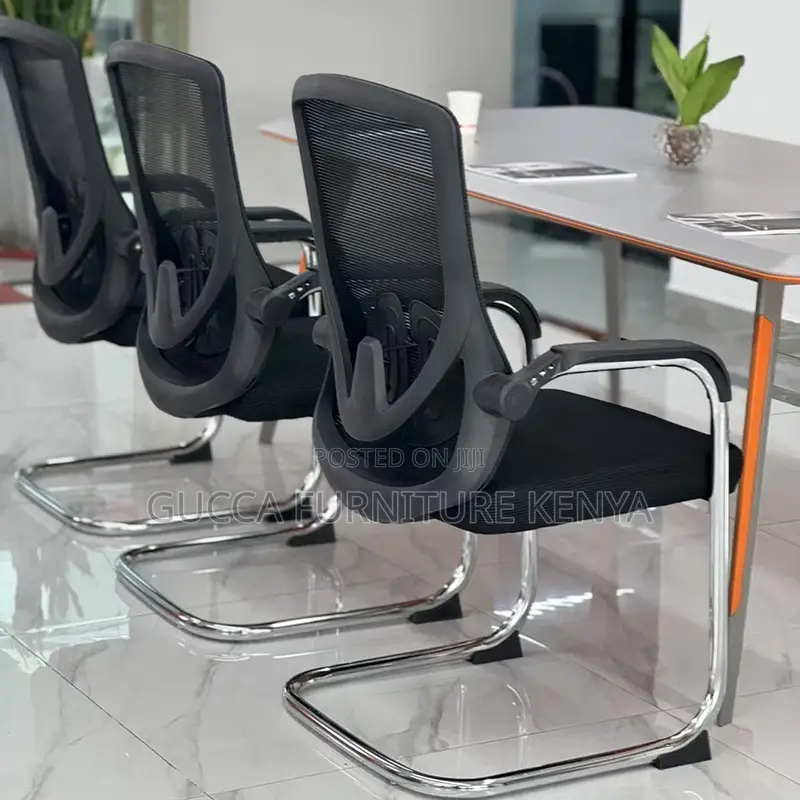 Office Chair: Office Breathable Mesh Conference Bow Seat