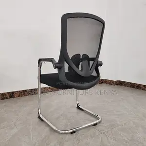 Office Chair: Office Breathable Mesh Conference Bow Seat