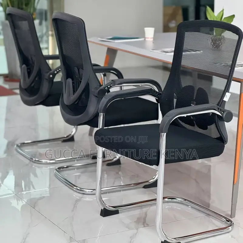 Office Chair: Office Breathable Mesh Conference Bow Seat