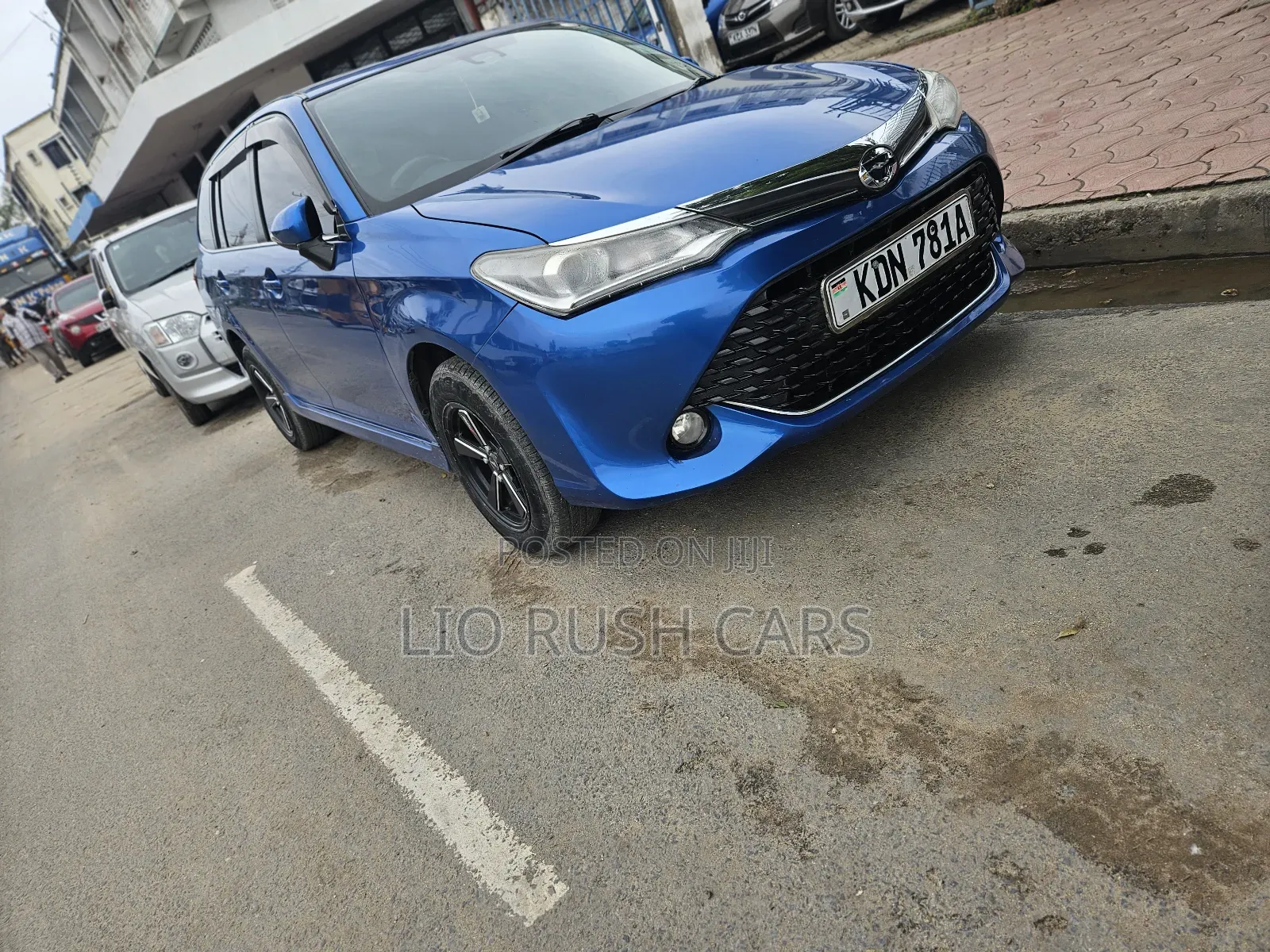 Toyota Corolla Fielder 2017 Blue