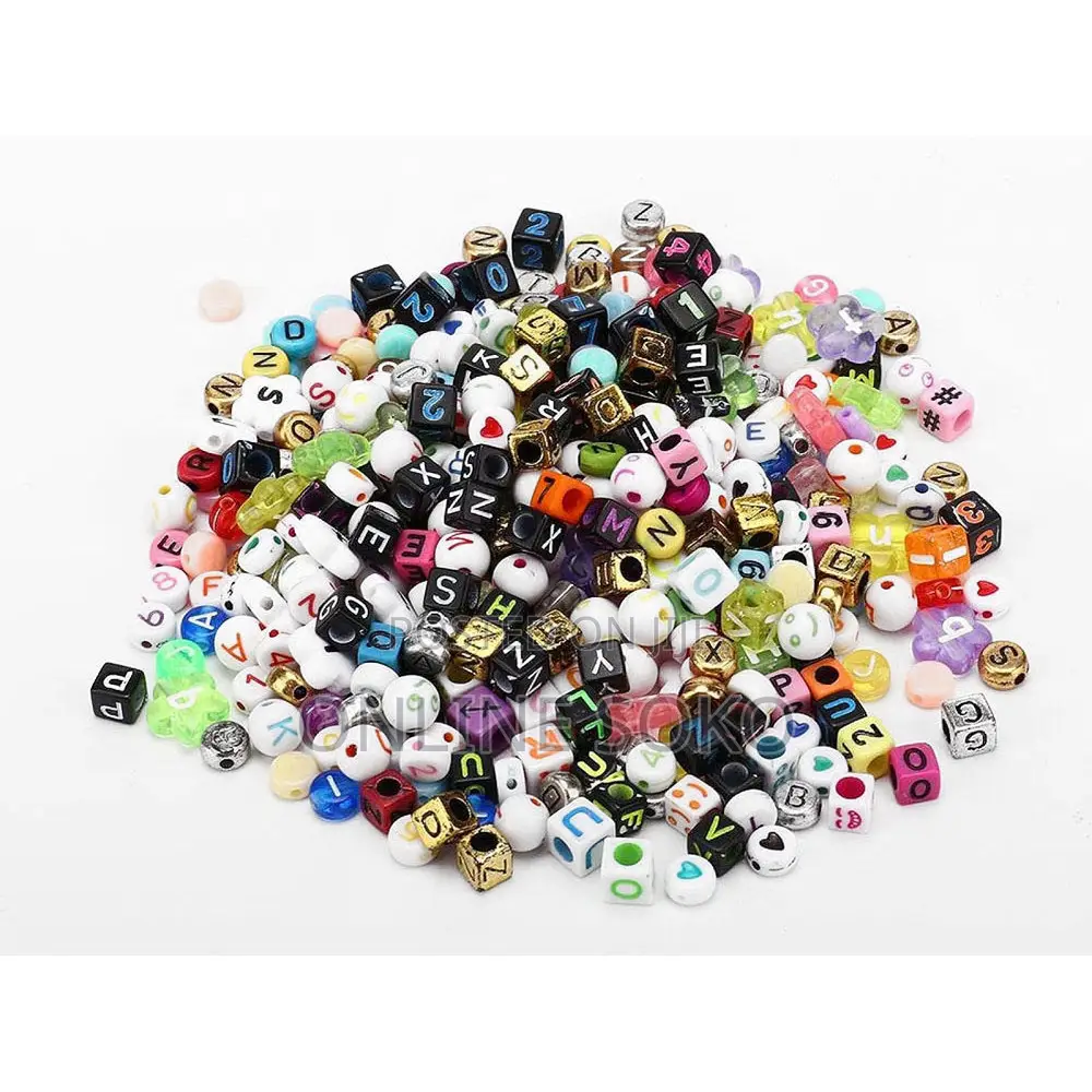 Kids Pre-school Educational Jewelry Making Bead Kit Toy