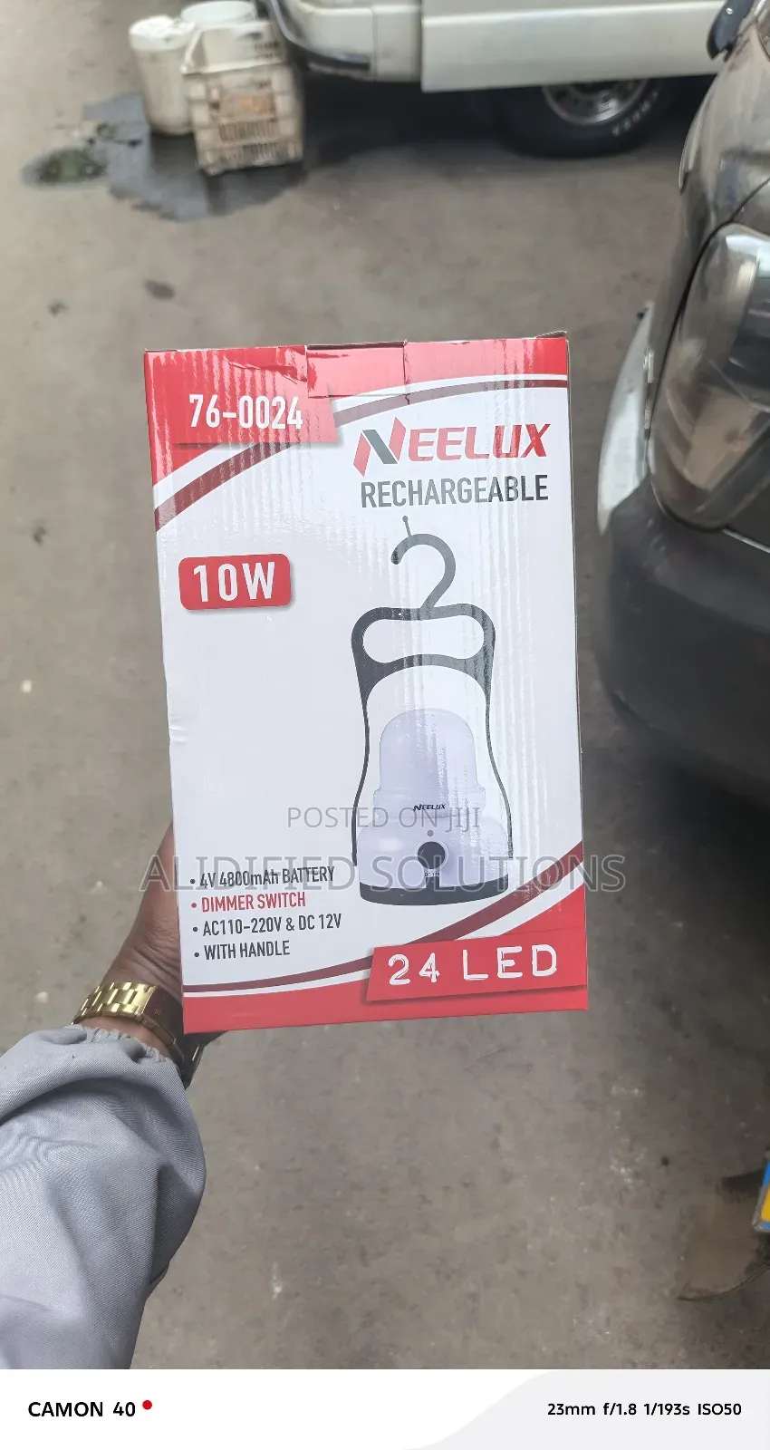 10w Emergency Rechargeable Lamp