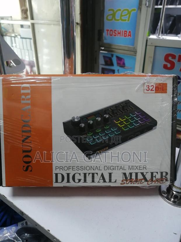 Professional Dj Digital Mixer Sound Card - main view