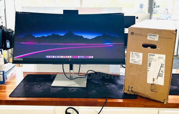 Hp E34m G4 WQHD Curved Usb-C Conferencing Monitor