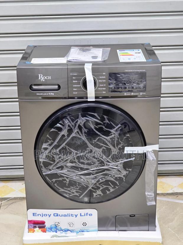 Washing Machine, Roch Front Load Washing Machine 6kg