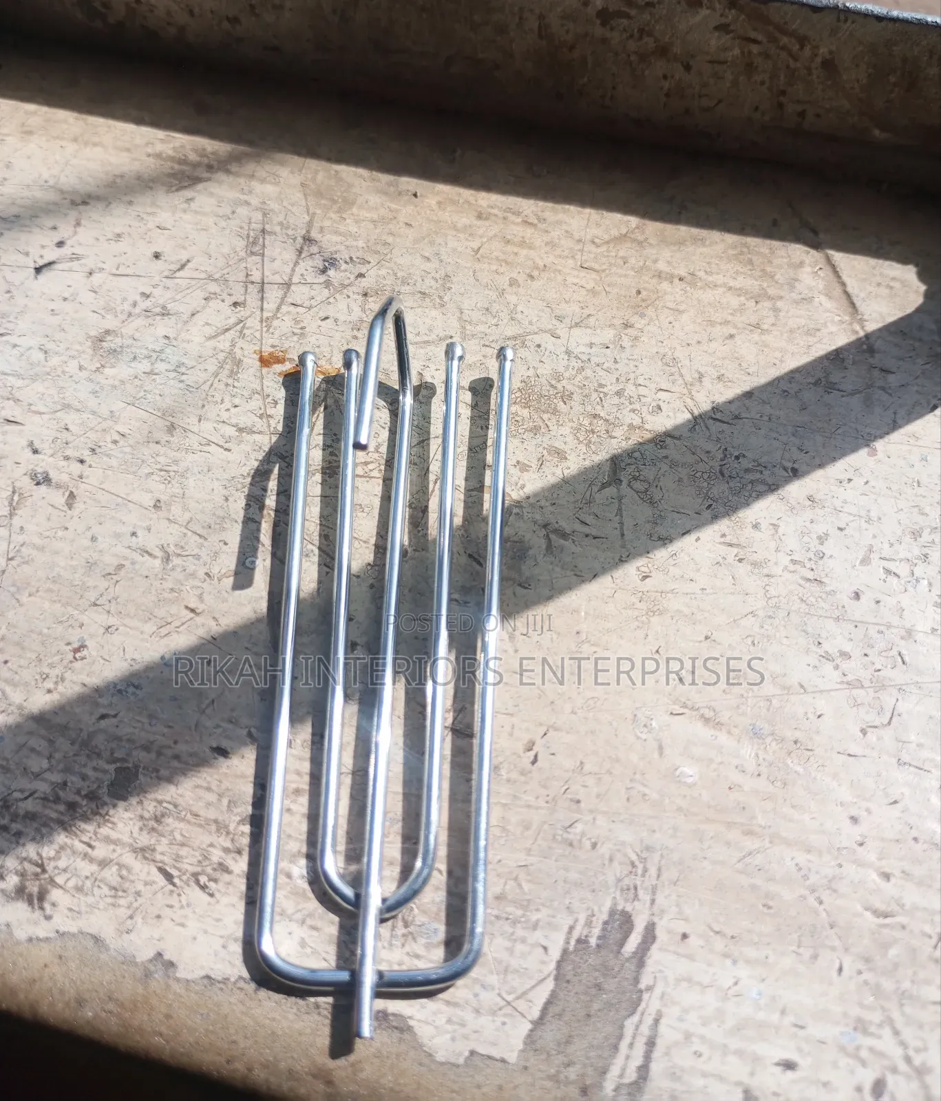 Silver 3 Pinned Hook