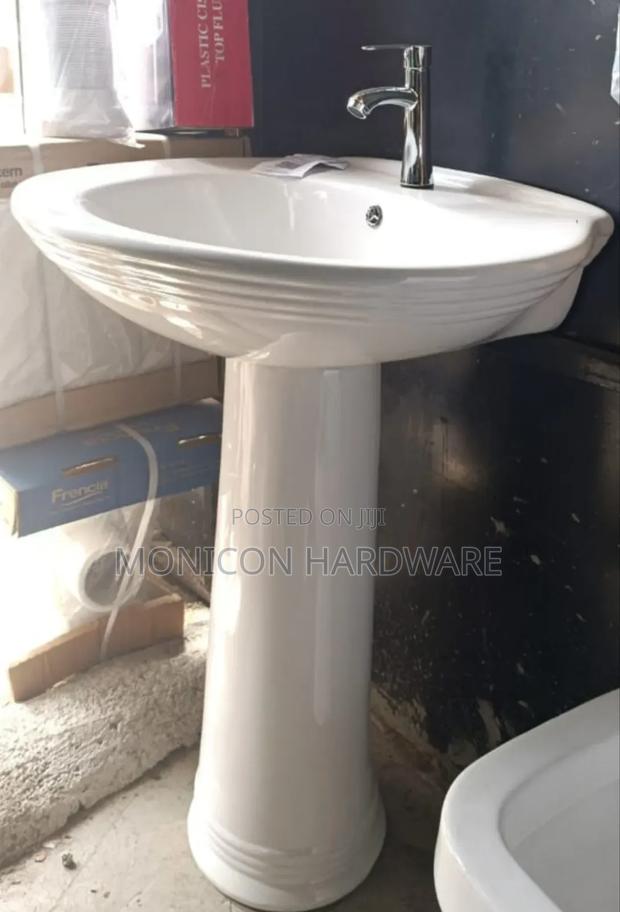 Quality Pedestal Sink - main view