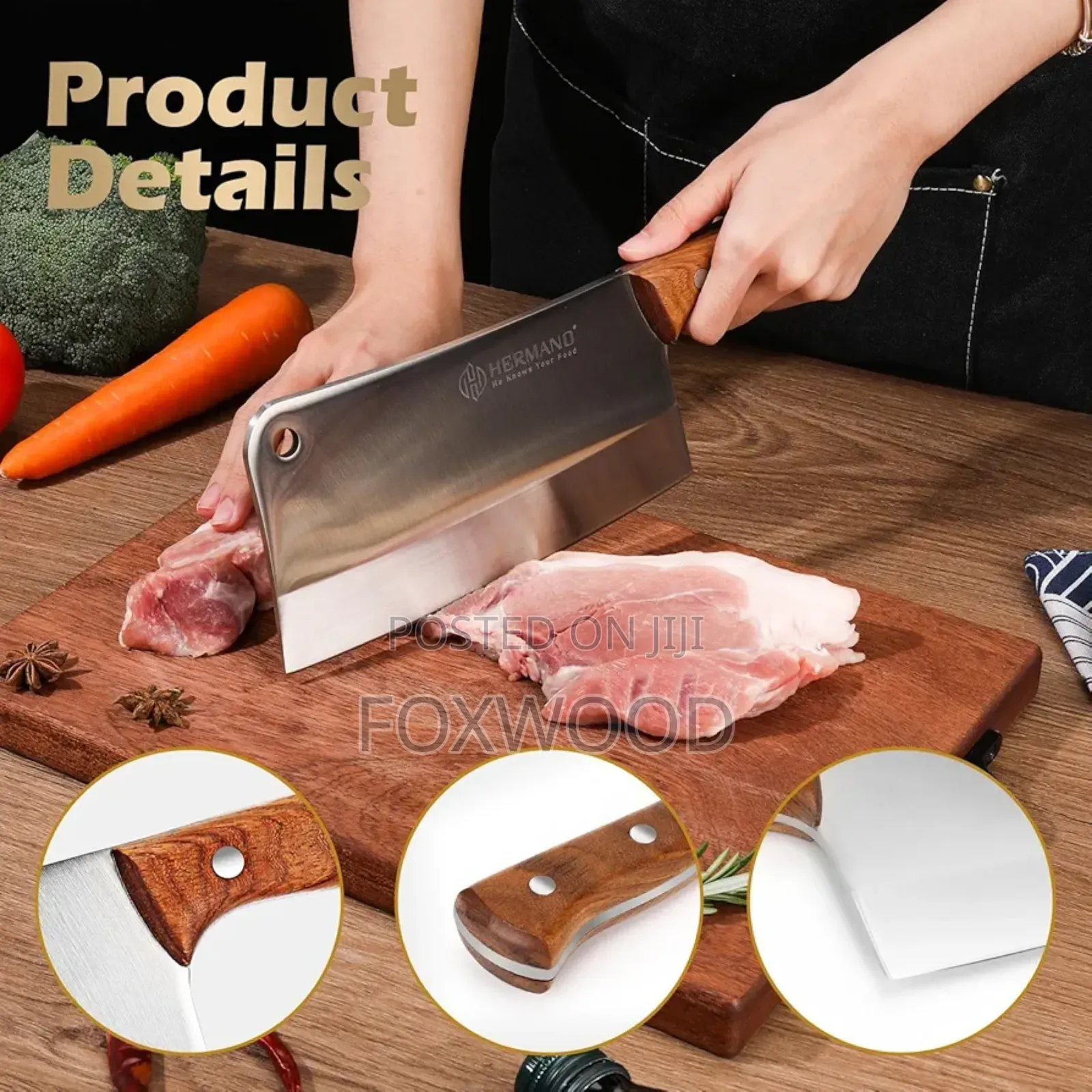 Heavy Duty Butcher Knife