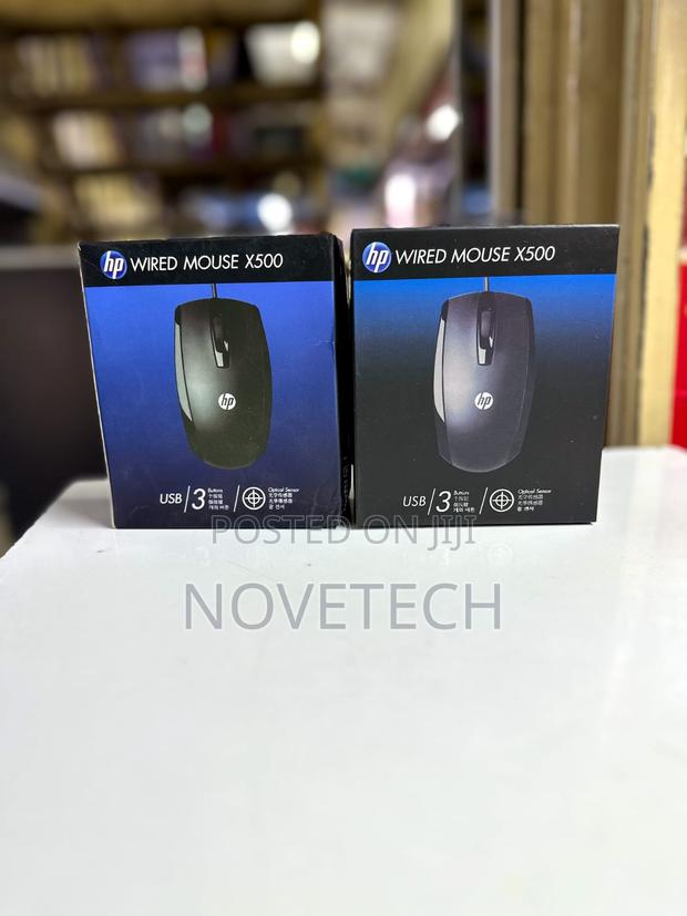 Hp X500 Optical Wired Usb Mouse - main view