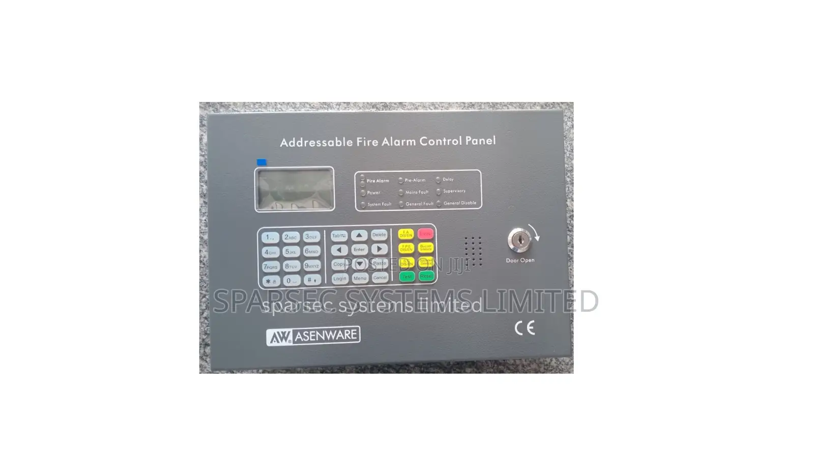 Mini Addressable Fire Alarm Control Panel Aw-fp128