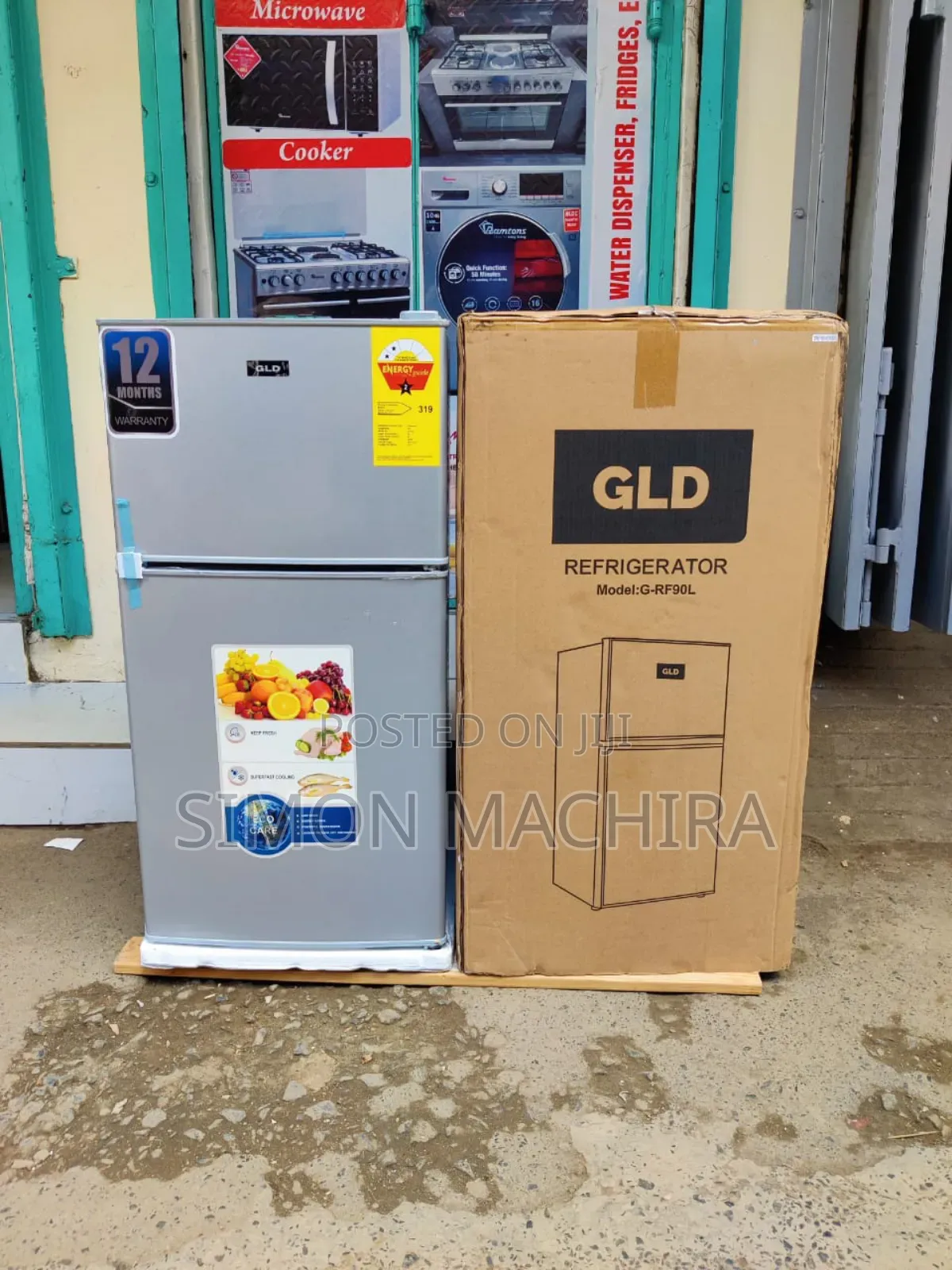 GLD 2 Door 97l Fridge