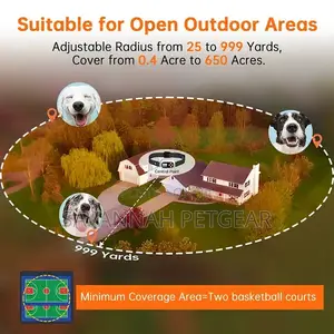 Wireless Dog Fence GPS Pet Containment System - F820