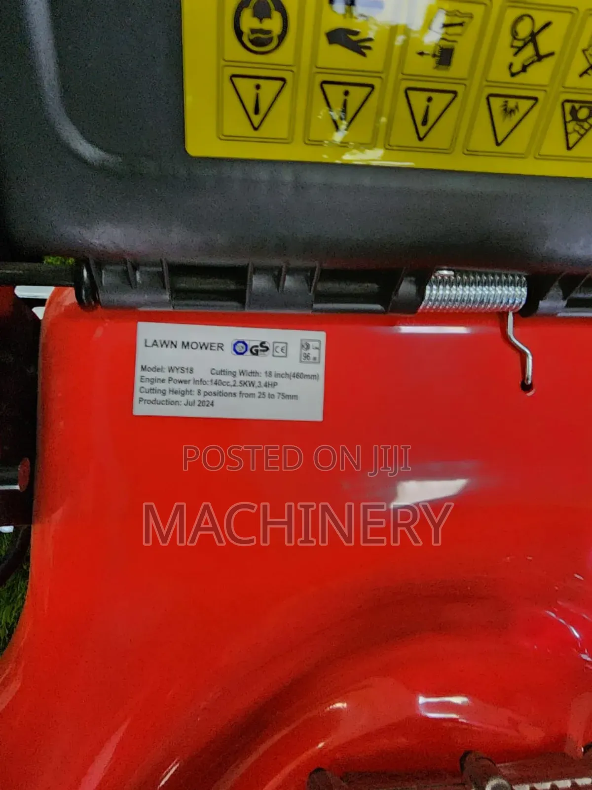 6hp New Lawnmower 196cc