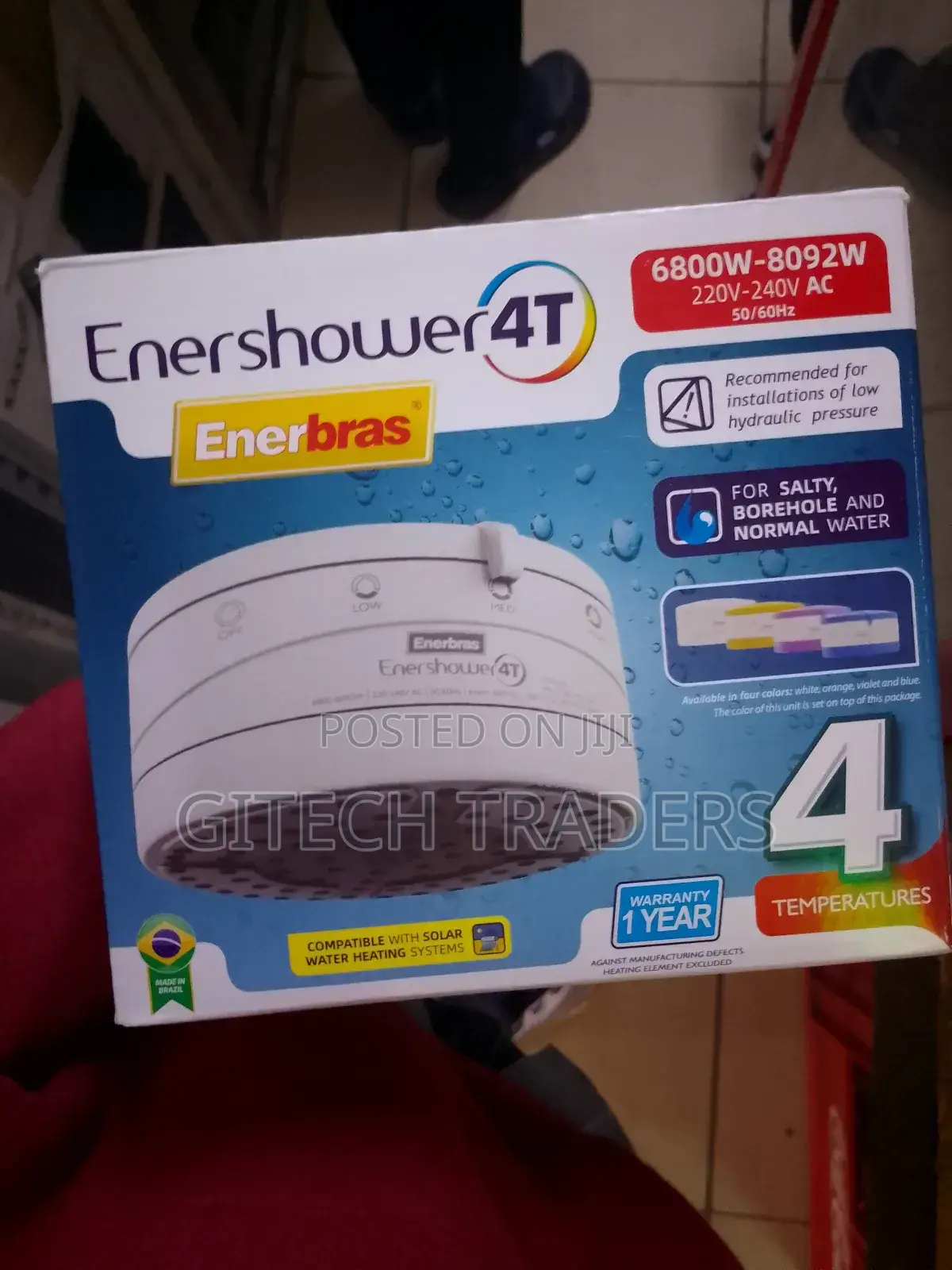 Enershower 4t Enerbrass